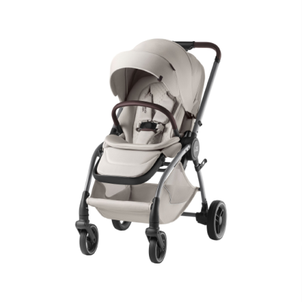 Britax Römer Rio Καρότσι Περιπάτου LUX Collection Compact Soft Taupe