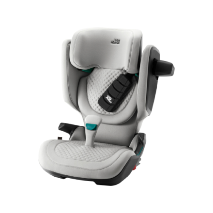 Детско столче за кола Britax Romer - Kidfix Pro, колекция LUX, i-Size, 15 - 36 кг, Linen Grey