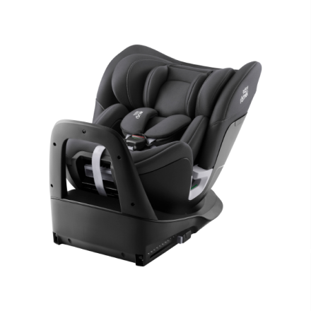 Scaun auto pentru copii Britax Romer - SWIVEL 2, Isofix, rotatie 360°, 40-125 cm, Midnight Grey