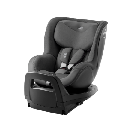 Scaun auto Britax Romer - Dualfix PRO M, colectia STYLE, 61 cm - 105 cm, Mineral Grey