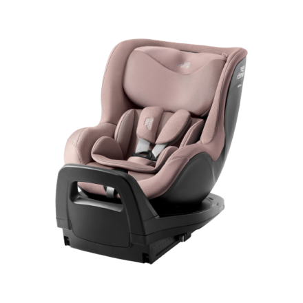Столче за кола Britax Romer - Dualfix PRO M, колекция STYLE, 61 см - 105 см, Dusty Rose
