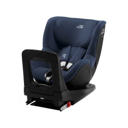 Scaun auto pentru copii Britax Romer - Dualfix 5Z cu Baza Flex 5Z, sigur si flexibil, 3 luni - 4 ani - Indigo Blue