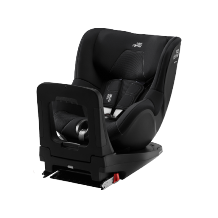 Britax Romer Dualfix 5Z & Flex Base 5Z Παιδικό Κάθισμα Αυτοκινήτου 3 Μηνών - 4 Ετών Galaxy Black