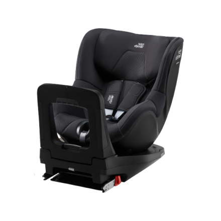 Britax Romer Dualfix 5Z & Flex Base 5Z Παιδικό Κάθισμα Αυτοκινήτου 3 Μηνών - 4 Ετών Fossil Grey