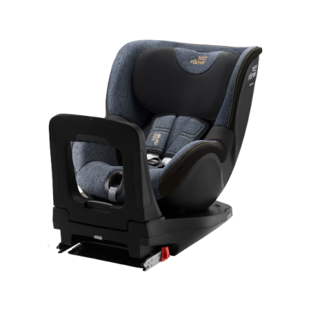 Britax Romer Dualfix 5Z & Flex Base 5Z Παιδικό Κάθισμα Αυτοκινήτου 3 Μηνών - 4 Ετών Blue Marble