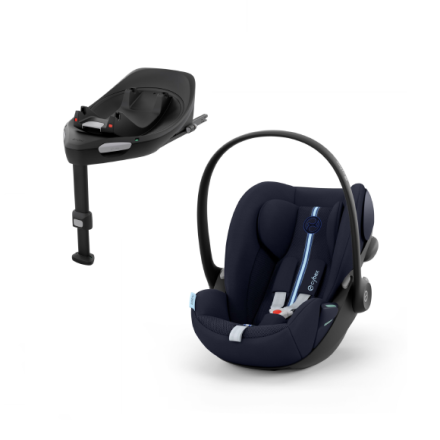 Scoica auto pentru copii Cybex Gold Cloud G i-Size Plus, 0-24 luni, varianta noua + Baza G, Ocean Blue