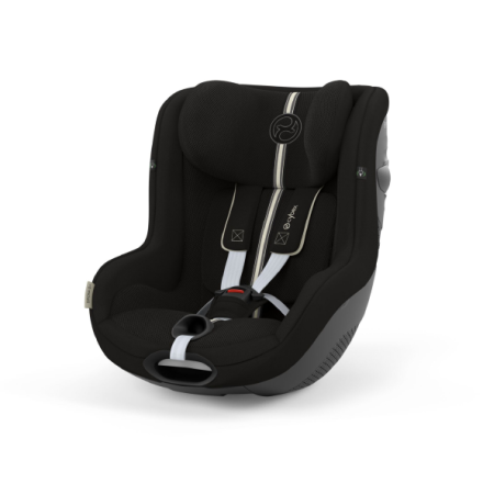 Детско столче за кола Cybex Gold Sirona G i-Size Plus, 61 - 105 см, нова версия, Moon Black