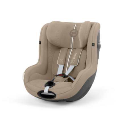 Детско столче за кола Cybex Gold Sirona G i-Size Plus, 61 - 105 см, нова версия, Almond Beige