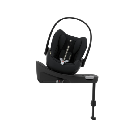 Детско столче за кола Cybex Cloud G Plus i-Size, 0-24 месеца, ергономично + Base G, Moon Black