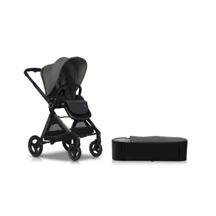 Carucior 2 in 1 Cavoe Osis 2.0 pentru copii, compact, cu landou tip cocoon, Agava