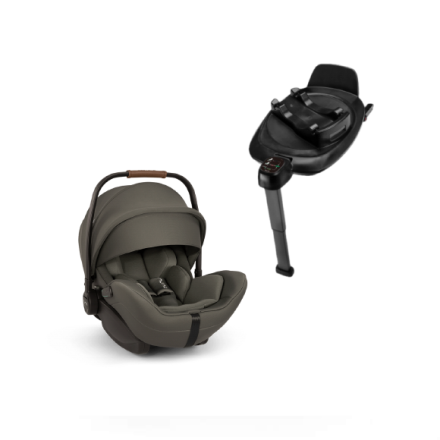 Scoica auto pentru copii Nuna ARRA Flex + Baza Next i-Size, Pine