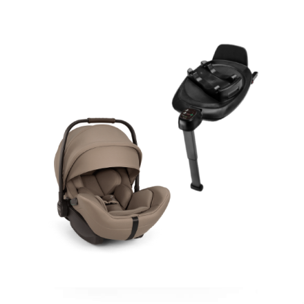 Scoica auto pentru copii Nuna ARRA Flex + Baza Next i-Size, Cedar