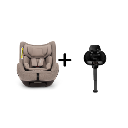 Nuna TODL NEXT & BASE NEXT Παιδικό Κάθισμα Αυτοκινήτου i-Size 40-105 cm Περιστρεφόμενο - Cedar