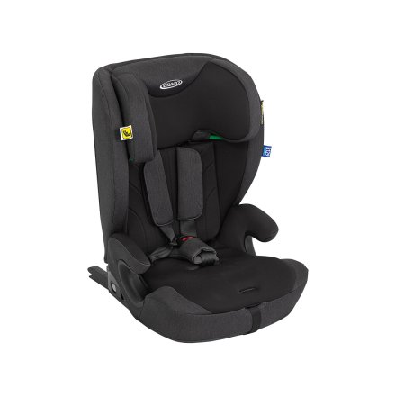 Scaun auto pentru copii Graco Energi, 76-150 cm, certificat R129, Midnight