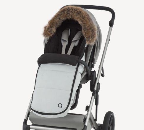 Anex HUG 6 Universal Πoδόσακος Καροτσιού Light Grey