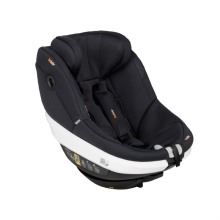 Scaun auto pentru copii BeSafe Beyond, cu certificare R129, 180°, 0-6 ani, Negru Soft Breeze