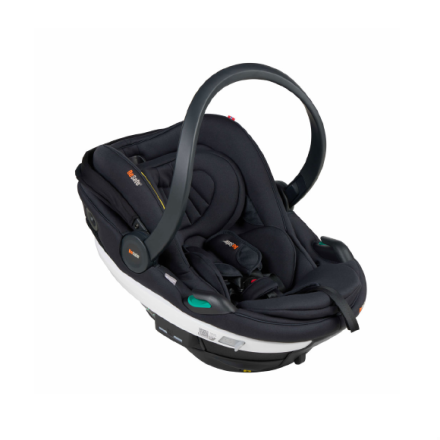 Scoica auto pentru copii BeSafe Go Beyond, 0 - 18 luni, Negru SoftBreeze