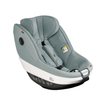Scaun auto pentru copii BeSafe Beyond 360°, 6 luni - 6 ani, confortabil, Sea Green Melange