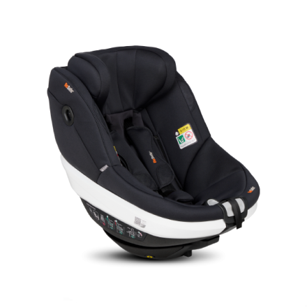 Scaun auto pentru copii BeSafe Beyond 360°, 6 luni - 6 ani, confortabil, Negru SoftBreeze