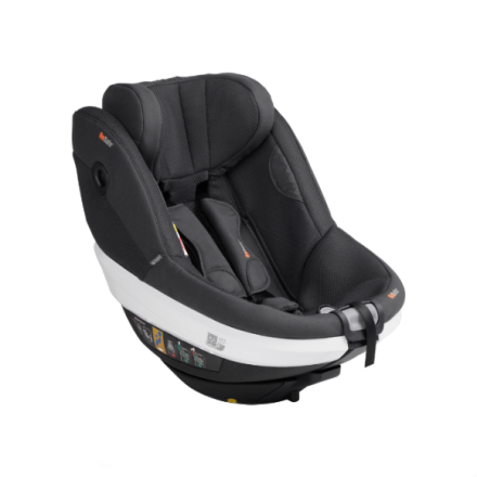 Scaun auto pentru copii BeSafe Beyond 360°, 6 luni - 6 ani, confortabil, Gri Anthracite Mesh