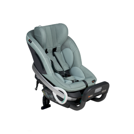 Scaun auto pentru copii BeSafe Stretch, 6 luni - 7 ani, confortabil - Sea Green Melange