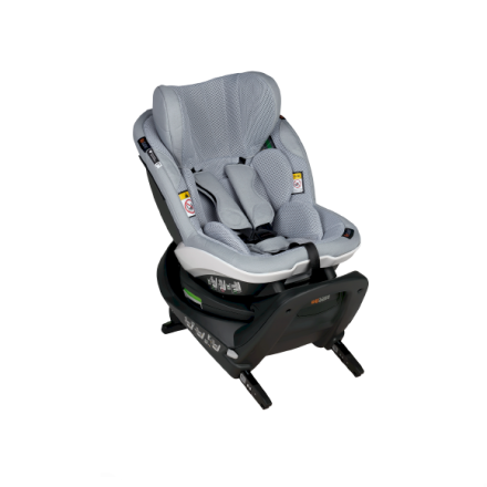 Scaun auto pentru copii BeSafe iZi Turn M i-Size, rotativ, 6 luni-4 ani - Peak Mesh