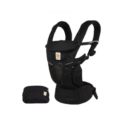 Ergobaby OMNI Breeze Μάρσιπος Μωρού Onyx Black 0-4 Ετών