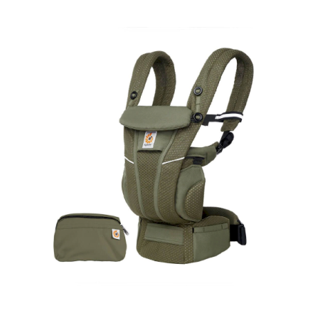 Πορτμπαγκάζ Ergobaby OMNI Breeze, αναπνεύσιμο και άνετο, 0 - 4 ετών, Olive Green