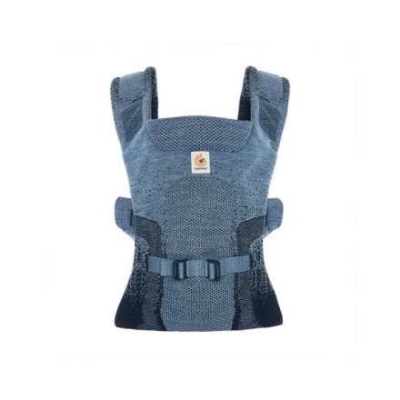 Marsupiu pentru bebelusi Ergobaby Aerloom premium 0 - 3 ani, Ocean Blue