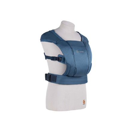 Marsupiu pentru bebelusi Ergobaby Embrace Soft Air Mesh, respirabil si confortabil nastere, 11 kg -  Blue