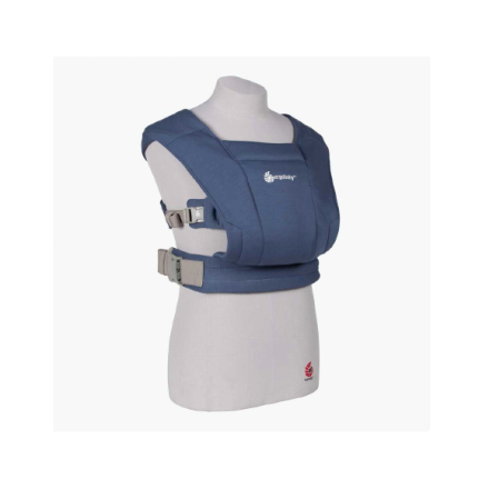 Marsupiu pentru bebelusi Ergobaby Embrace versatil nastere - 11 kg, Soft Navy