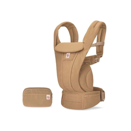 Ergobaby OMNI Deluxe Mesh Εργονομικός Μάρσιπος Μωρού Camel