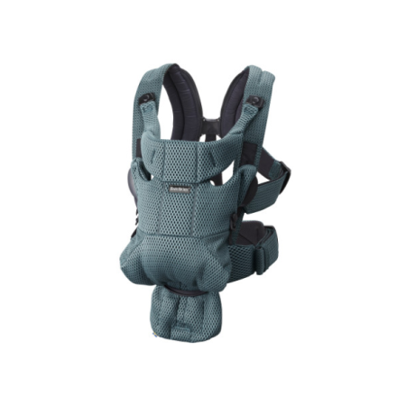 Marsupiu pentru bebelusi BabyBjorn Move anatomic 3D Mesh - Verde Salvie