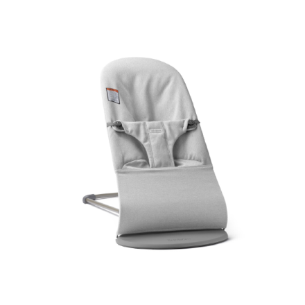 BabyBjorn Bliss Παιδικό Ρηλάξ Classic με Ύφασμα Melange Light Gray