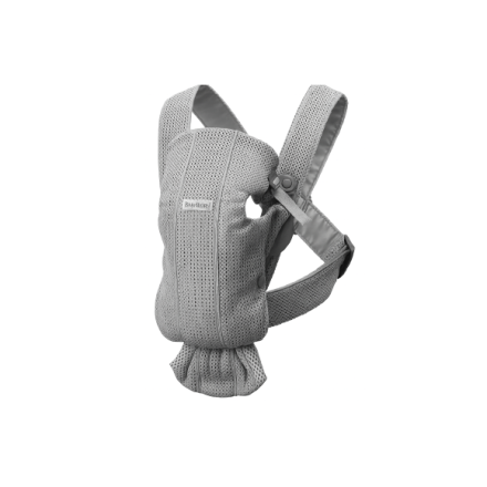 BabyBjorn Mini Ανατομικός Μάρσιπος Μωρού 3D Mesh - Grey