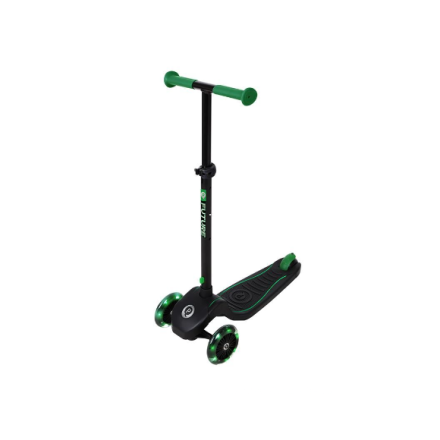 Trotineta pentru copii Qplay Future, ultra-compacta, cu LED, 3 roti