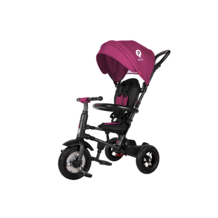 Qplay Rito Rubber Αναδιπλούμενο Παιδικό Τρίκυκλο 12-36 Μηνών Μωβ
