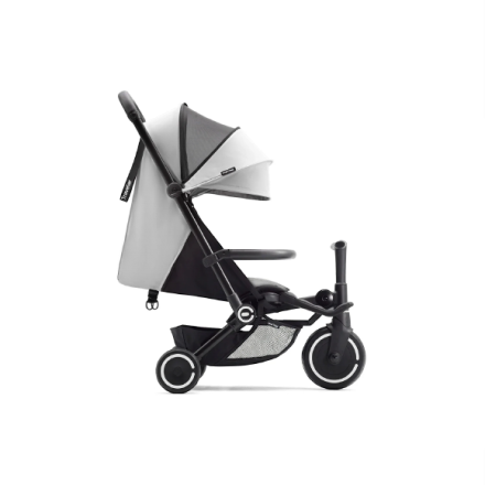 Tricicleta pentru copii, SmartTrike Traveler, 4 in 1, Off White