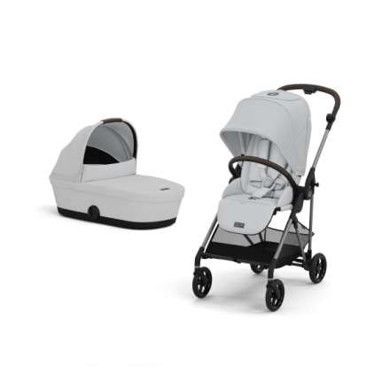 Carucior 2 in 1 Cybex Melio pentru copii, cu landou, colectia 2024