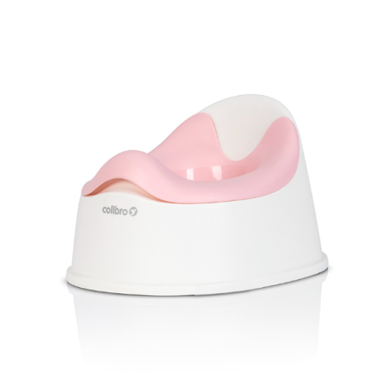 Olita copii COLIBRO SOLO, ergonomica, antiderapanta, cu insert detasabil, 6-36 luni - Rose