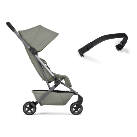 Pachet promotional Joolz Aer 2, cu bara inclusa, Sage green