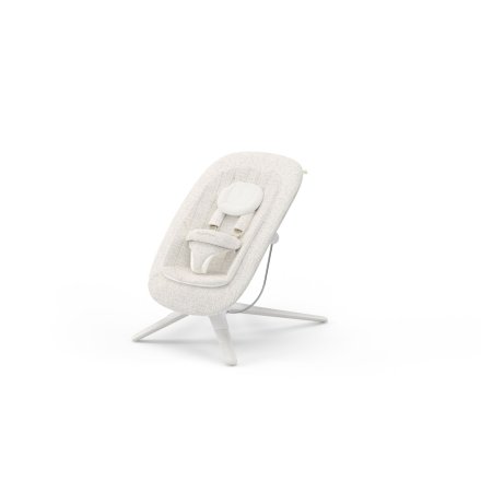 Balansoar pentru copii Cybex Lemo Platinum, reglabil, White Wood