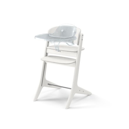 Scaun de masa pentru copii Cybex Lemo Platinum 3 in 1, adaptabil, White Wood
