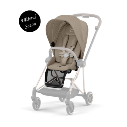 Material textil pentru carucior Cybex Platinum Mios 3.0 - Cozy Beige