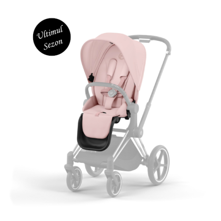 Material textil pentru carucior Cybex Platinum Priam 4.0 - Peach Pink