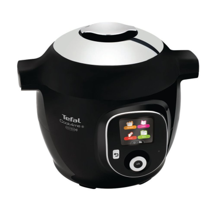 Tefal Cook4Me Connect CY855830 Πολυμάγειρας, 150 Συνταγές, 6 Λειτουργίες Μαγειρέματος, Bluetooth, 6L, μαύρο