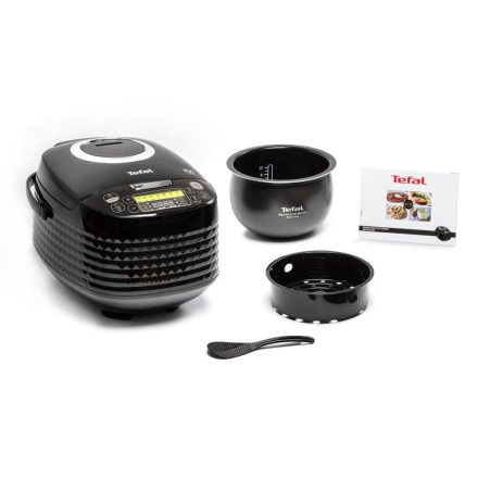 Multicooker 16 in 1 Tefal SpheriCook RK745800, 820 W, 5L, Panou LED, 16 Programe, Mentinere la Cald, negru
