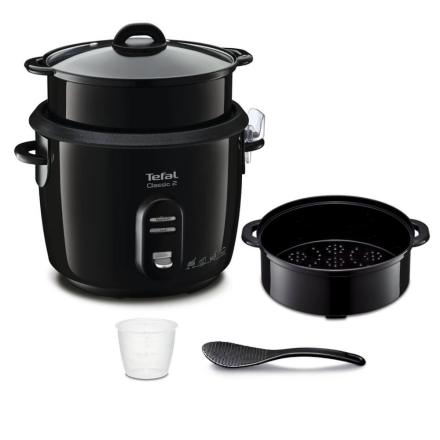 Мултикукър Tefal Classic 2 RK103811, 600 W, 5 л, 3 програми, поддържане на топлина, черен