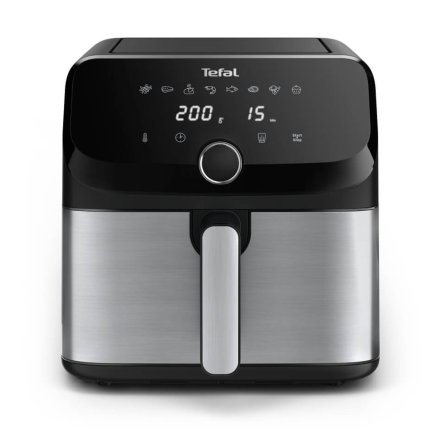 Friteuza cu Aer Cald Tefal Easy Fry Mega EY855D10, 7.5L, 8 Programe Automate, 2020W