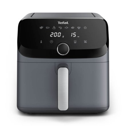 Tefal Easy Fry Mega EY855BE0 Φριτέζα θερμού αέρα, 7,5 λίτρα, οθόνη LCD και 8 αυτόματα προγράμματα, 2020W